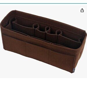 Pelikus Felt and Tote Organizer Insert XL Slender Chocolate